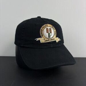 Murray Pacific West Fork Dad Hat Black Unstructured Cap Strapback Adjustable